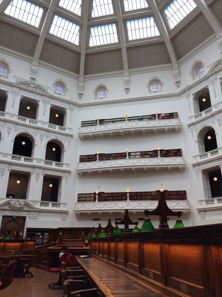 La Trobe Reading Room at State Library of Victoria
